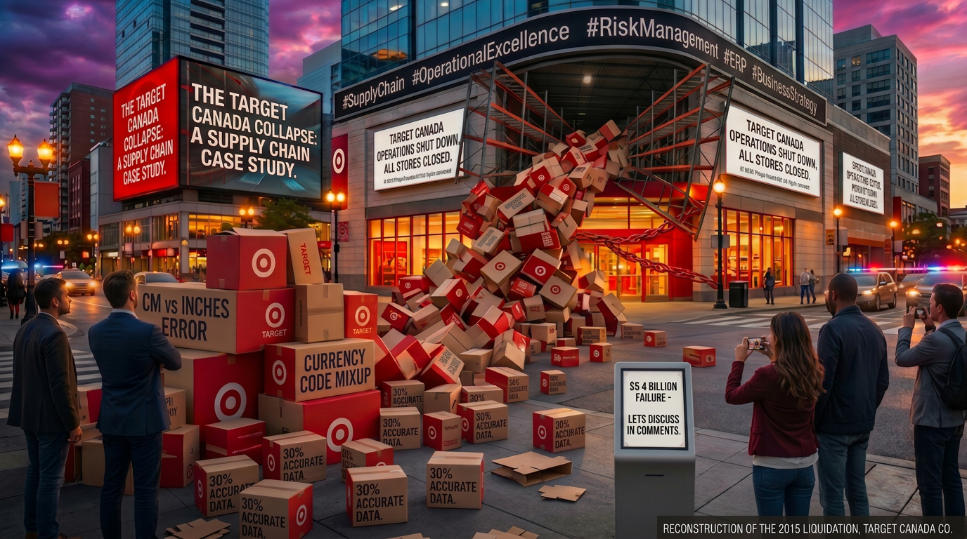The $5.4B Failure: The Target Canada Supply Chain Collapse