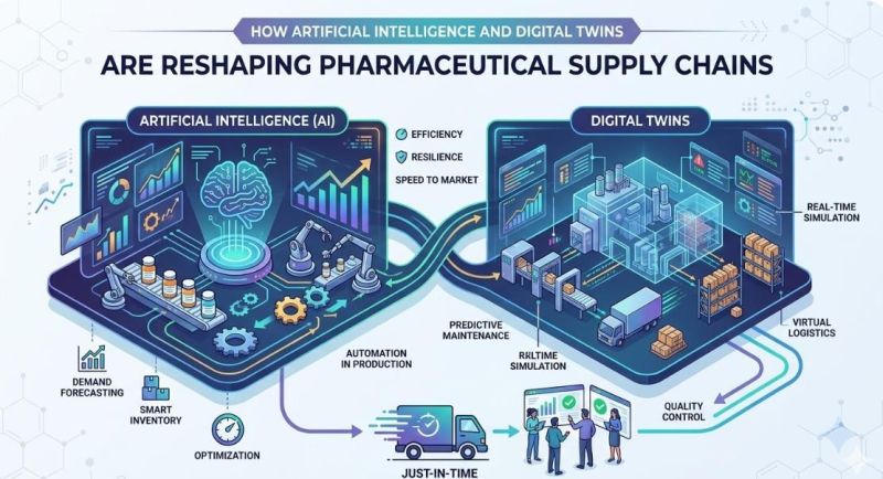 How AI and Digital Twins Are Reshaping Pharmaceutical Supply Chains