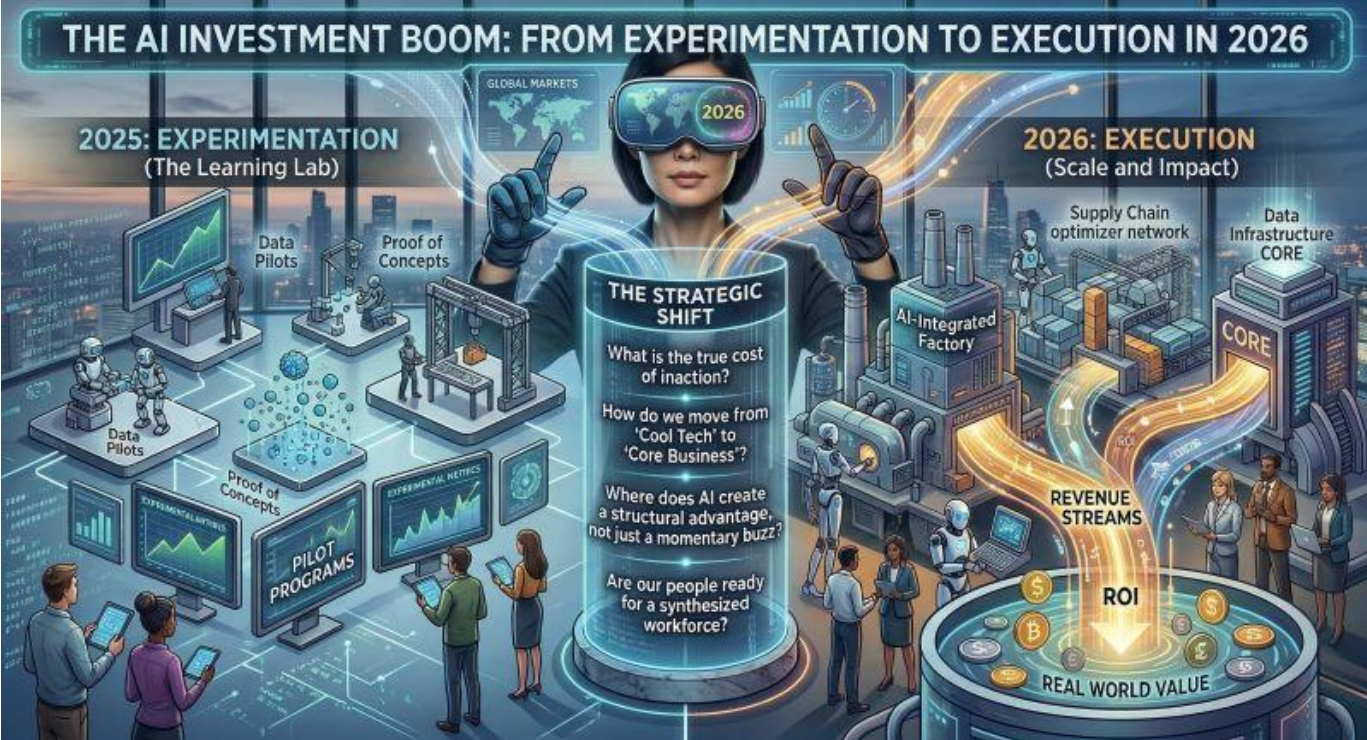The AI Investment Boom: From Experimentation to Execution in 2026