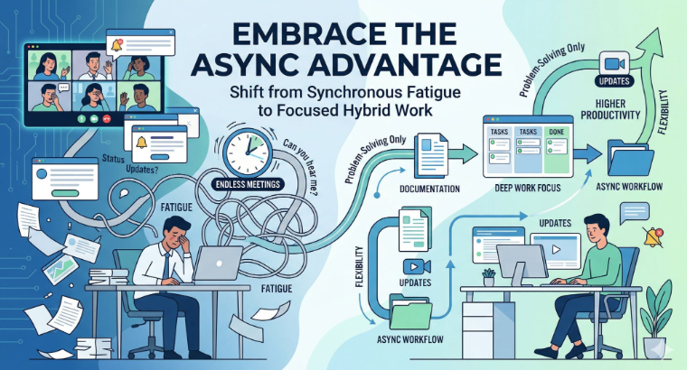 The Async Advantage: Overcoming the Communication Gap in Hybrid Teams