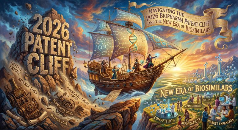 Navigating the 2026 Biopharma Patent Cliff and the New Era of Biosimilars