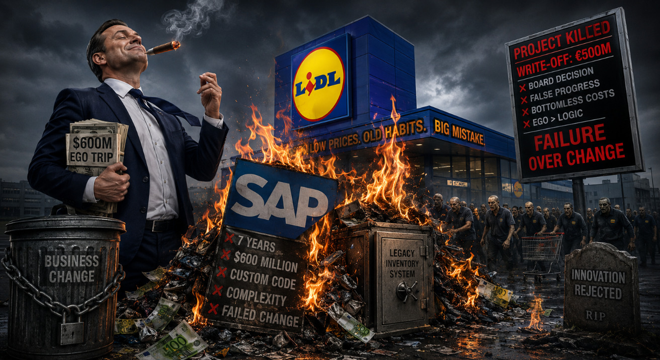 The $600M Ego Trip: Why Lidl Chose Failure Over Change