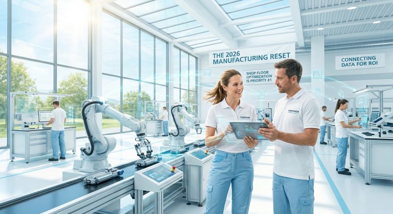 The 2026 Manufacturing Reset: The Shop Floor Is the New Priority