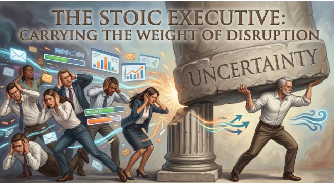 The Stoic Executive: Carrying the Weight of Disruption